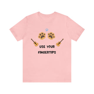 Use Your Fingertips Musical Dog Unisex T-Shirt