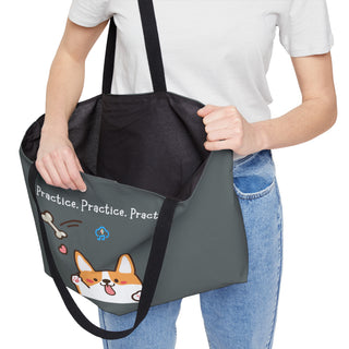 Practice, Practice, Practice Artistic Weekender Tote Bag