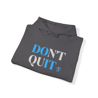 Endurance Emblem: "Do Not Quit!" Unisex Hooded Sweatshirt