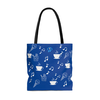 Music & Ice Cream Lifestyle Tote Bag