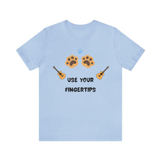 Use Your Fingertips Musical Dog Unisex T-Shirt