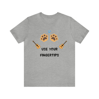 Use Your Fingertips Musical Dog Unisex T-Shirt