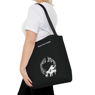 Winged Sonata Grand Piano Tote Bag