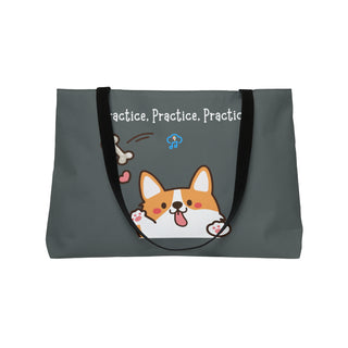 Practice, Practice, Practice Artistic Weekender Tote Bag