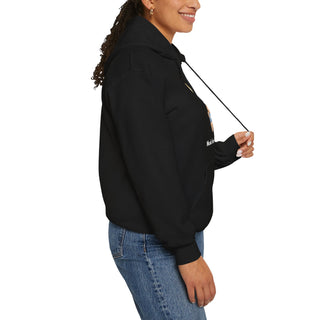 Melodic Journey: 'Harmony in the Air' Unisex Hooded Sweatshirt