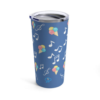 Music Clef Coffee Ice Cream Tumbler 20oz