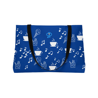 Music & Ice Cream Stylish Weekender Tote Bag