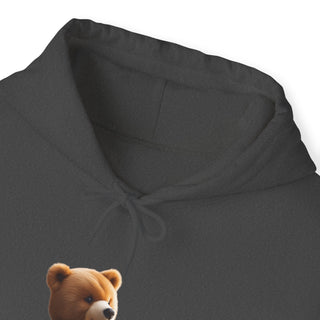 Trumpet Tunes: 'Bear the Brass' Unisex Hooded Sweatshirt