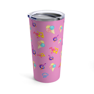 Dance of Treble Clefs Tumbler 20oz