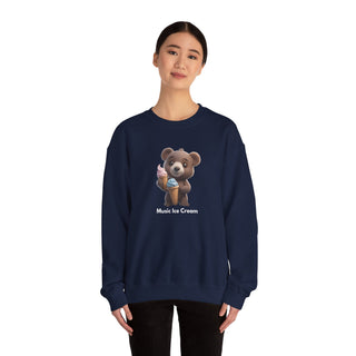 Sweet Bliss: 'Ice Cream Dream' Unisex Crewneck Sweatshirt