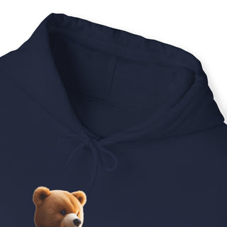 Trumpet Tunes: 'Bear the Brass' Unisex Hooded Sweatshirt