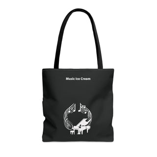 Winged Sonata Grand Piano Tote Bag