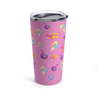 Dance of Treble Clefs Tumbler 20oz