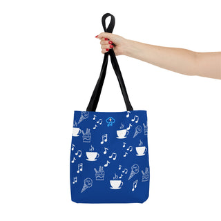 Music & Ice Cream Lifestyle Tote Bag