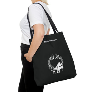 Winged Sonata Grand Piano Tote Bag