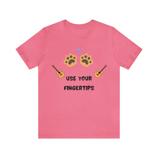 Use Your Fingertips Musical Dog Unisex T-Shirt