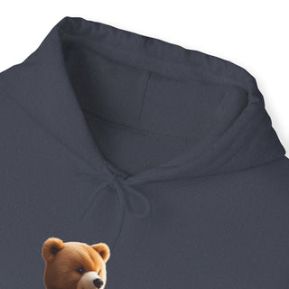 Trumpet Tunes: 'Bear the Brass' Unisex Hooded Sweatshirt