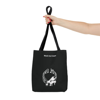 Winged Sonata Grand Piano Tote Bag