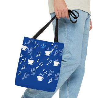 Music & Ice Cream Lifestyle Tote Bag