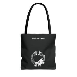 Winged Sonata Grand Piano Tote Bag