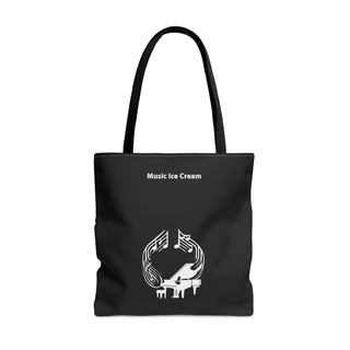 Winged Sonata Grand Piano Tote Bag