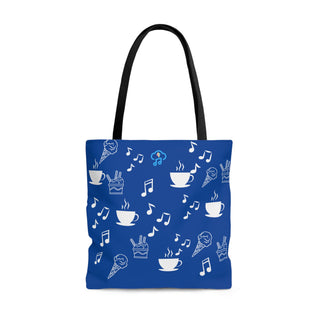 Music & Ice Cream Lifestyle Tote Bag