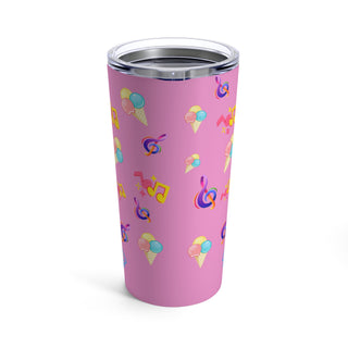 Dance of Treble Clefs Tumbler 20oz