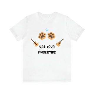 Use Your Fingertips Musical Dog Unisex T-Shirt