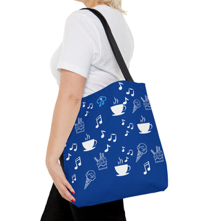 Music & Ice Cream Lifestyle Tote Bag