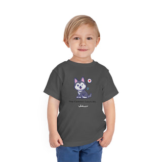 You Cannot Catch Me! Mischievous Pup Toddler's Tee