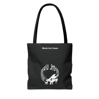 Winged Sonata Grand Piano Tote Bag