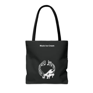 Winged Sonata Grand Piano Tote Bag