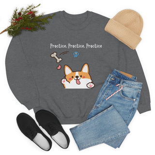 Practice, Practice, Practice Unisex Crewneck Sweatshirt