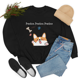 Practice, Practice, Practice Unisex Crewneck Sweatshirt