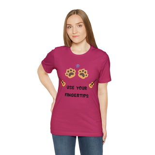 Use Your Fingertips Musical Dog Unisex T-Shirt