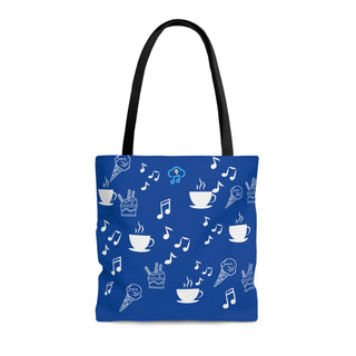 Music & Ice Cream Lifestyle Tote Bag