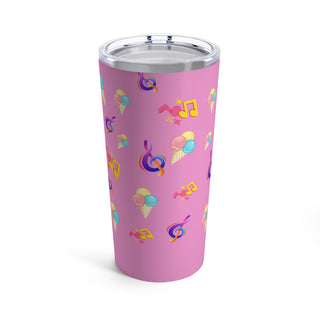 Dance of Treble Clefs Tumbler 20oz