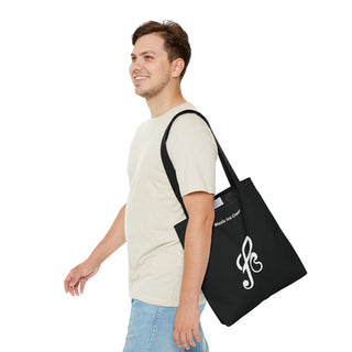 Harmony Delight Treble Clef & Ice Cream Tote Bag