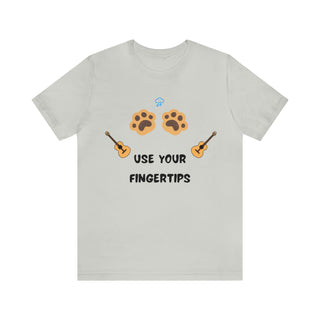 Use Your Fingertips Musical Dog Unisex T-Shirt