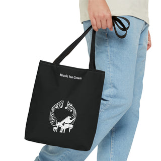 Winged Sonata Grand Piano Tote Bag