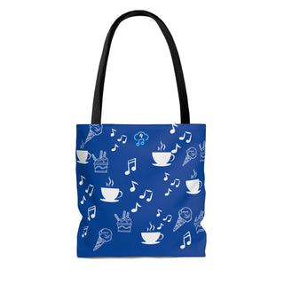 Music & Ice Cream Lifestyle Tote Bag