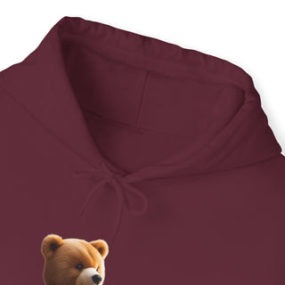 Trumpet Tunes: 'Bear the Brass' Unisex Hooded Sweatshirt