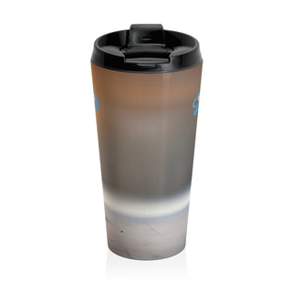 Rhythmic Bear Beats Stainless Steel Travel Mug 15 oz