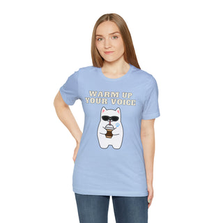 Warm Up Your Voice Musical Kitten Unisex T-Shirt