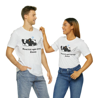 Practice Open Strings Musical Dog Unisex T-Shirt