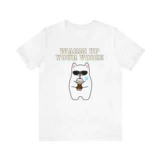 Warm Up Your Voice Musical Kitten Unisex T-Shirt