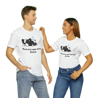 Practice Open Strings Musical Dog Unisex T-Shirt