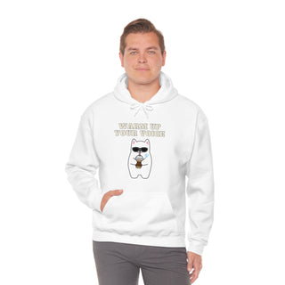 Warm Up Your Voice Musical Kitten Unisex Hooded Sweatshirt