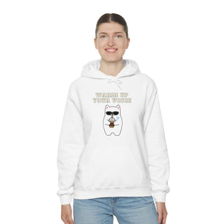 Warm Up Your Voice Musical Kitten Unisex Hooded Sweatshirt