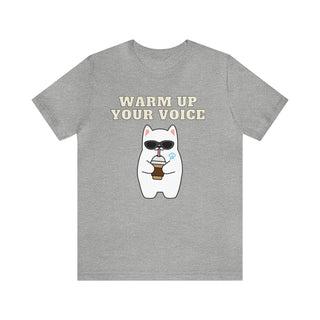 Warm Up Your Voice Musical Kitten Unisex T-Shirt